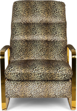 Bold Monkey Relax Like Chandler Recliner fauteuil panter - Bruin