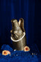 Bold Monkey See You Later Alligator vaas - Goud
