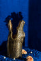 Bold Monkey See You Later Alligator vaas - Goud