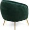 Bold Monkey So Curvy fauteuil donkergroen