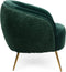 Bold Monkey So Curvy fauteuil donkergroen