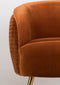 Bold Monkey So Curvy fauteuil oranje