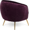 Bold Monkey So Curvy fauteuil paars
