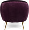 Bold Monkey So Curvy fauteuil paars