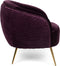 Bold Monkey So Curvy fauteuil paars