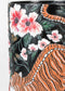 Bold Monkey Songs Of The Night Tiger vaas handgeschilderd - Zwart