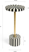 Bold Monkey Strike Lucky bijzettafel - Goud