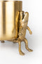 Bold Monkey Surrounded By Crocodiles vaas M - Goud