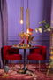 Bold Monkey Sweet Mesh hanglamp goud M