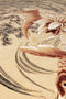 Bold Monkey The Legend Of Koi 'vloerkleed 160x230 beige/oranje rood