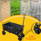 Bolderkar opvouwbaar – 130kg draagkracht – Bolderwagen met stevig frame – 83x52x56 cm - Strandkar - Brede wielen