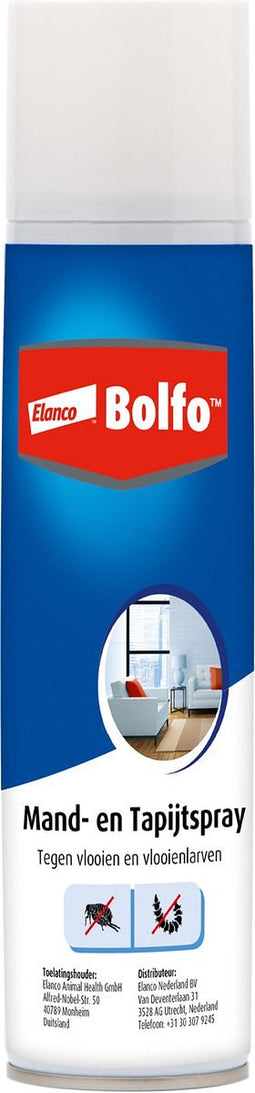Bolfo Mand- en Tapijtspray Anti Vlooienmiddel 400 ml