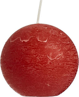 Bolkaars rustiek - Ø 8 cm rood