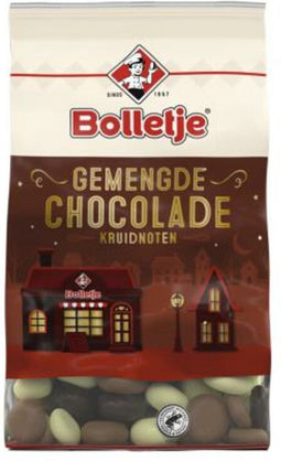 Bolletje Kruidnoten Gemengde Chocolade - 1 x 250 gr