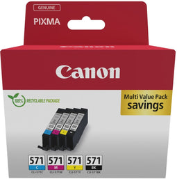 Canon 0386C009 - Inktcartridge - Origineel - Cyaan Geel Magenta Zwart