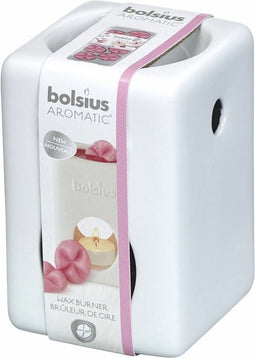 Bolsius Aromatic Brander Square Wit