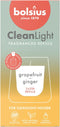 Bolsius - Clean Light - Geurkaars - Navulling - 2 stuks per verpakking - Grapefruit & Ginger