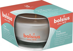 Bolsius Geurkaars True Freshness Fresh Breeze 8 cm Glas - Decoratie - Sfeer - Kaars.