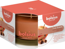 Bolsius Geurkaars True Scents Apple Cinnamon - 6 cm / ø 9 cm