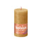 Bolsius Kaars 13x6,8 cm Honey Rustiek