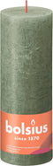 Bolsius Kaars - Rustieke Stompkaars- Olijf Groen