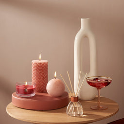 Bolsius - Rustiek bolkaars - Ø76mm - Soft Pearl