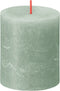 Bolsius Rustiek kaars 80/68 Jade Green