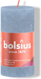 Bolsius - Rustiek stompkaars - 100/50 - 1 Stuk - Sky Blue