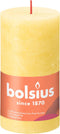 Bolsius - Rustiek stompkaars - 130/68 - 1 Stuk - Sunny Yellow