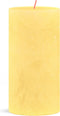 Bolsius - Rustiek stompkaars - 130/68 - 1 Stuk - Sunny Yellow