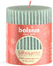 Bolsius - Rustiek - stompkaars 80/68 - Jade Green Silhouette