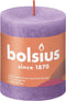 Bolsius Rustiek stompkaars 80/68 violet