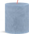 Bolsius Stompkaars 8 cm / Ø6,8 cm Rustiek Sky Blue