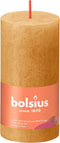 Bolsius Stompkaars Honeycomb Yellow Ø50 mm - Hoogte 10 cm - Geel - 30 branduren