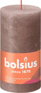 Bolsius Stompkaars Rustic Taupe Ø68 mm - Hoogte 13 cm - Taupe - 60 Branduren