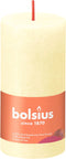 Bolsius Stompkaars Rustiek Butter Yellow - 10 cm / ø 5 cm
