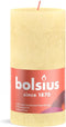 Bolsius Stompkaars Rustiek Butter Yellow - 13 cm / ø 7 cm