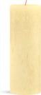 Bolsius Stompkaars Rustiek Butter Yellow - 19 cm / ø 7 cm