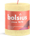 Bolsius Stompkaars Rustiek Butter Yellow - 8 cm / ø 7 cm