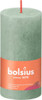 Bolsius Stompkaars Rustiek Jade Green - 10 cm / ø 5 cm