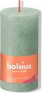Bolsius Stompkaars Rustiek Jade Green - 10 cm / ø 5 cm