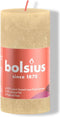 Bolsius Stompkaars Rustiek Oat Beige - 10 cm / ø 5 cm
