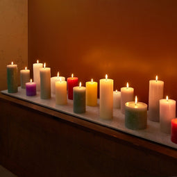 Bolsius Stompkaars Rustiek Oat Beige - 13 cm / ø 7 cm