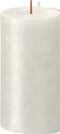Bolsius Stompkaars Shimmer Ivoor - 13 cm / Ø7 cm