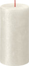 Bolsius Stompkaars Shimmer Ivoor - 13 cm / Ø7 cm