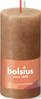 Bolsius Stompkaars Spice Brown Ø50 mm - Hoogte 10 cm - Kaneel - 30 branduren