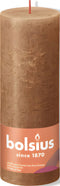 Bolsius Stompkaars Spice Brown Ø68 mm - Hoogte 19 cm - Kaneel - 85 Branduren