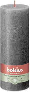 Bolsius Stompkaars Stormy Grey Ø68 mm - Hoogte 19 cm - Donkergrijs - 85 Branduren