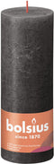 Bolsius Stompkaars Stormy Grey Ø68 mm - Hoogte 19 cm - Donkergrijs - 85 Branduren