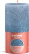 Bolsius Stompkaars Sunset Sky Blue - 13 cm / ø 7 cm